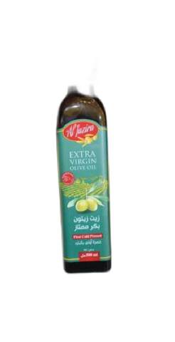 Extra virgin olive oil bottle